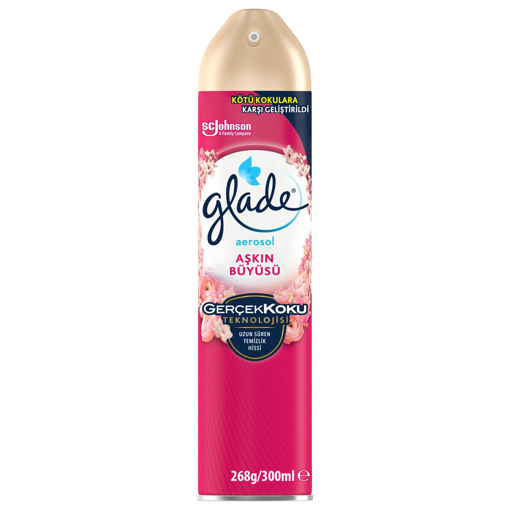 Glade Aerosol Oda Kokusu Aşkın Büyüsü 300 Ml nin resmi