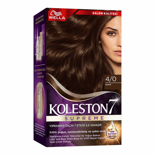 Wella Koleston Saç Boyası Kahve 4/0 nin resmi