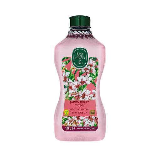 Eyüp Sabri Tuncer Japon Kiraz Çiçeği Sıvı Sabun 1.5 Lt nin resmi