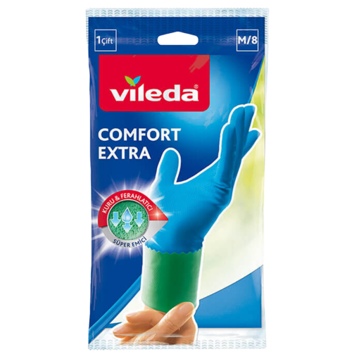 Vileda Comfort  Hassas Ciltler İçin Eldiven M Orta nin resmi