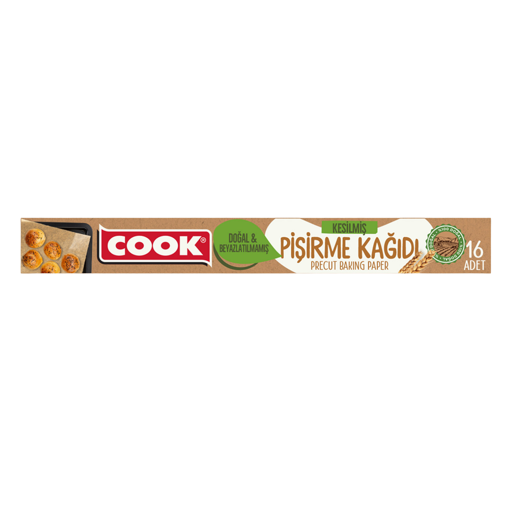 Cook Doğal Pişirme Kağıdı 16 Yaprak nin resmi