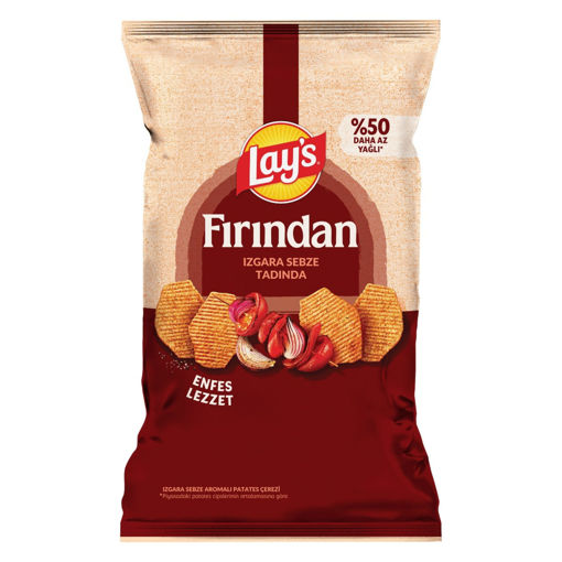 Lays Fırından Izgara Sebze Tadında 110 Gr nin resmi