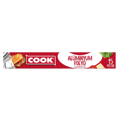 Cook Alüminyum Folyo 15 Mt nin resmi