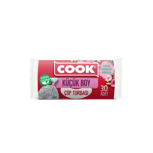 Cook Küçük Çöp Torbası Bahar Çiçekleri 30 Adet nin resmi