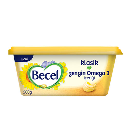 Becel Kase Margarin Klasik 500 Gr nin resmi