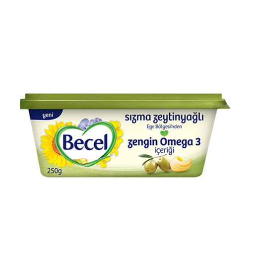 Becel Kase Margarin Zeytinyağlı 250 Gr nin resmi