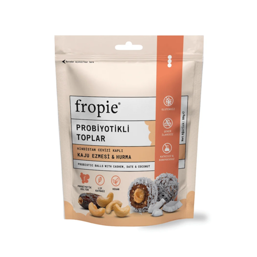 Fropie Kaju Ezmesi Hurma Probiyotikli Toplar 80 Gr nin resmi