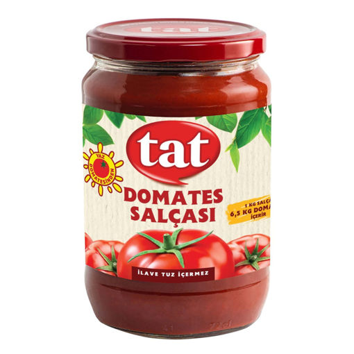 Tat Domates Salçası Cam 710 Gr nin resmi