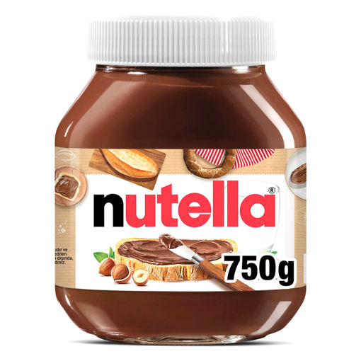 Nutella Kakaolu Fındık Kreması 750 Gr nin resmi