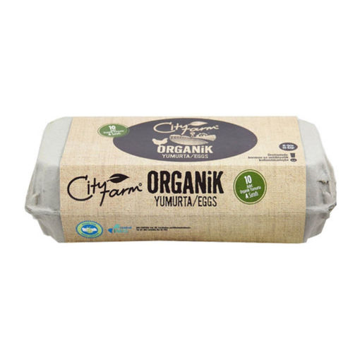 City  Farm Organik Yumurta 10'lu nin resmi