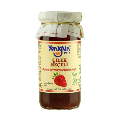 Yenigün Şeker İlavesiz Çilek Reçeli 290 Gr nin resmi