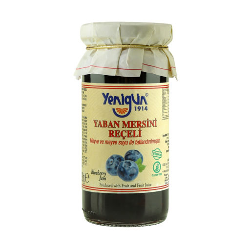 Yenigün Şeker İlavesiz Yaban Mersini Reçeli 290 Gr nin resmi