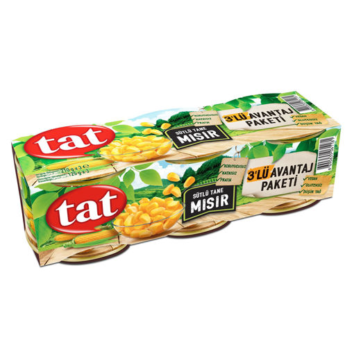Tat Mısır 3 x 210 Gr nin resmi