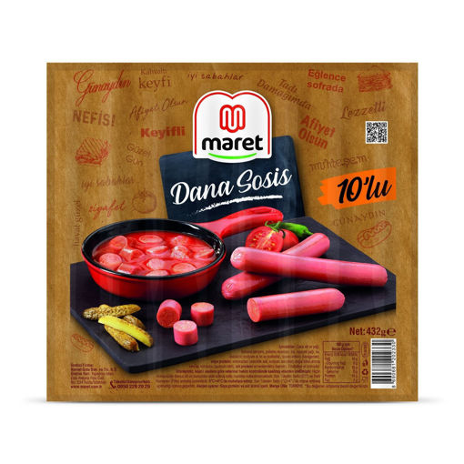 Maret 10'lu Sosis 432 Gr nin resmi