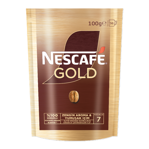 Nescafé Gold Ekonomik Paket 100 Gr nin resmi