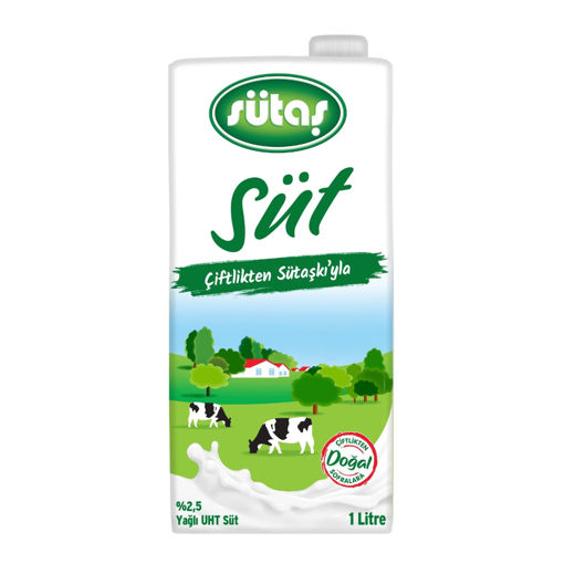 Sütaş Süt Uht 1lt nin resmi