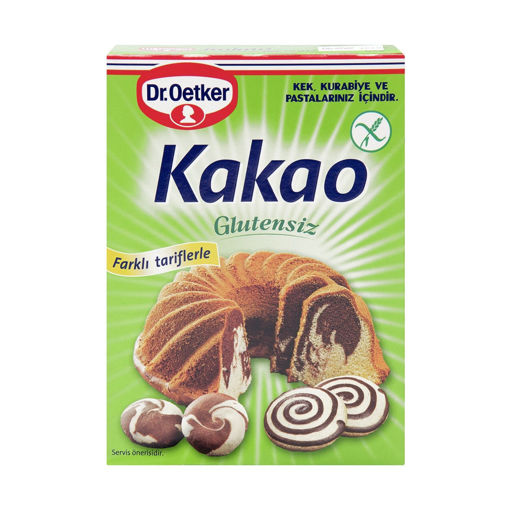 Dr.Oetker Glutensiz Kakao 70 Gr nin resmi