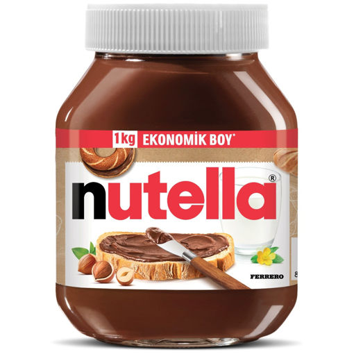 Nutella Kakaolu Fındık Kreması 1000 Gr nin resmi