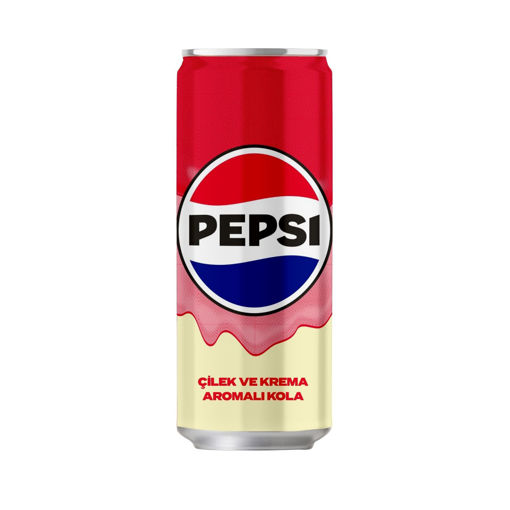 Pepsi Max Çilek & Cream 330 Ml nin resmi