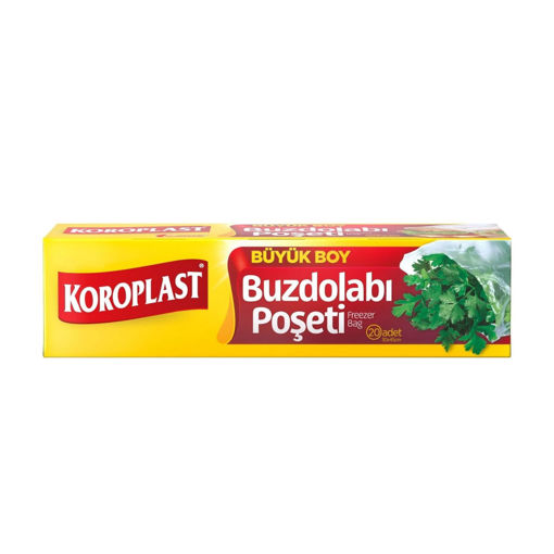 Koroplast Buzdolabı Poşeti Büyük Boy 20'Li nin resmi