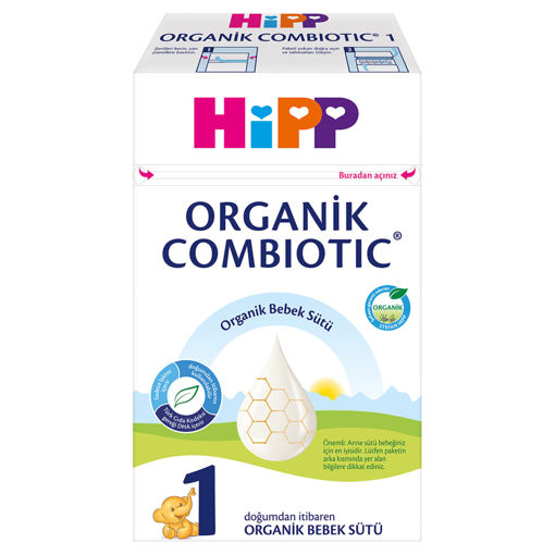 Hipp 1 Organik Combiotic Bebek Sütü 600 Gr nin resmi