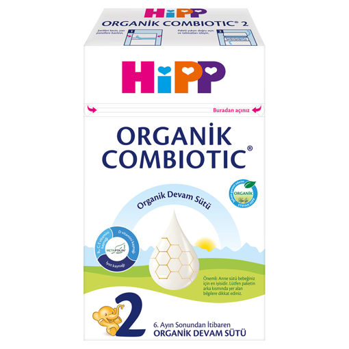 Hipp 2 Organik Combiotic Devam Sütü 600 Gr nin resmi