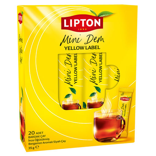 Lipton Mini Dem Yellow Label 20'li 35 Gr nin resmi