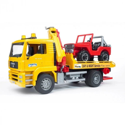 Man Araba Çekici Ve Jeep nin resmi