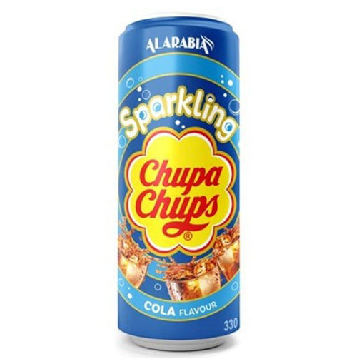 Chupa Chups Sparkling Kola Aromalı Gazlı İçecek 330 Ml nin resmi