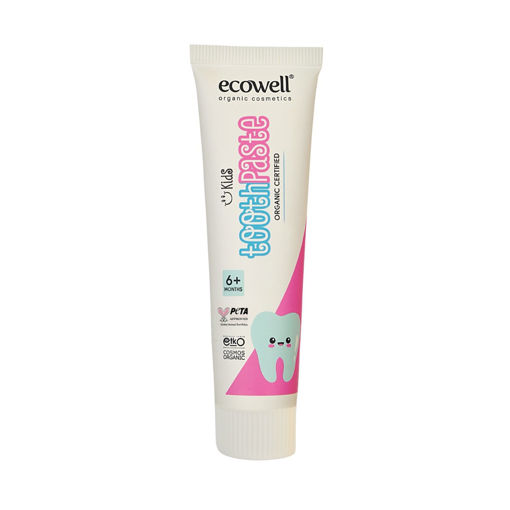 Ecowell Organik Çocuk Diş Macunu 75 Ml nin resmi