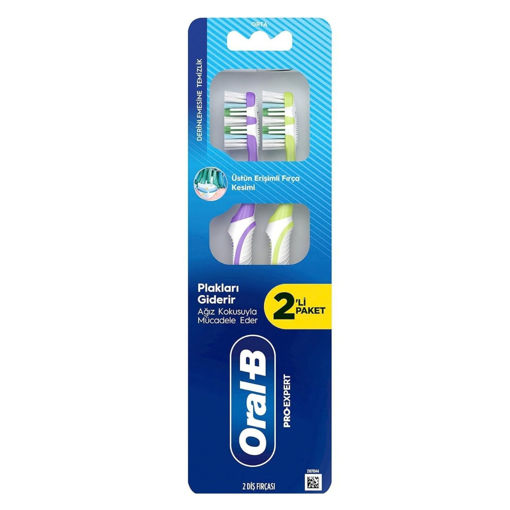 Oral-B Pro-Expert Derinlemesine Temizlik Diş Fırçası 1+1 nin resmi