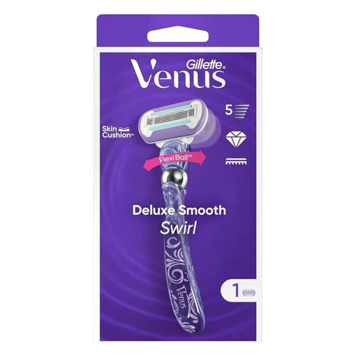 Gillette Venus Extra Smooth Swirl Tıraş Makinesi + Yedek Başlık nin resmi