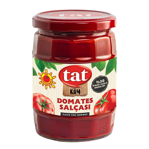 Tat Köy Domates Salçası 560 Gr nin resmi
