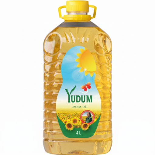 Yudum Ayçiçek Yağı 4 Lt nin resmi
