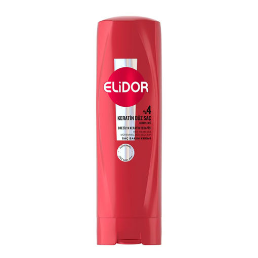 Elidor Saç Bakım Kremi Brezilya Keratin Terapisi 350 Ml nin resmi