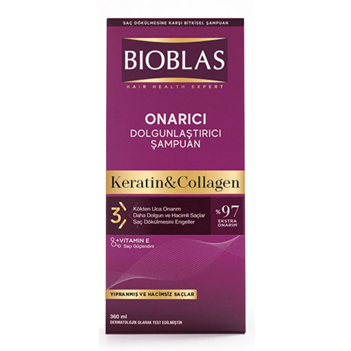 Bioblas Şampuan Collagen İnce Saçlar 360ml nin resmi