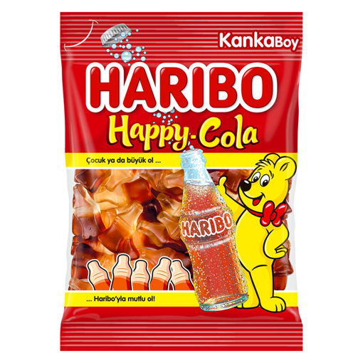 Haribo Happy Cola 80 Gr nin resmi