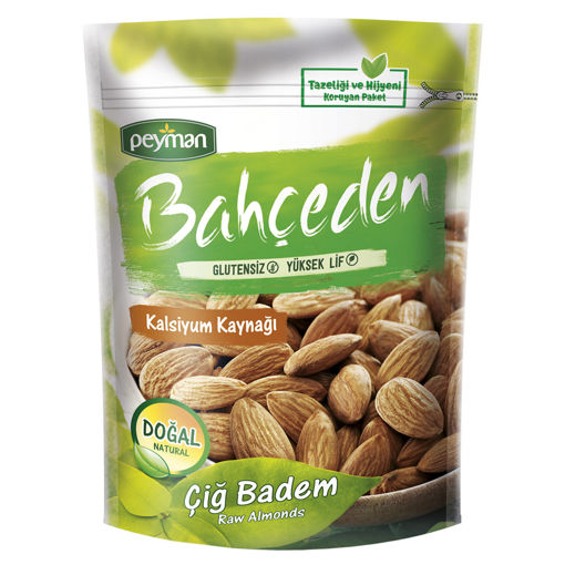 Peyman Bahçeden Çiğ Badem 140 Gr nin resmi