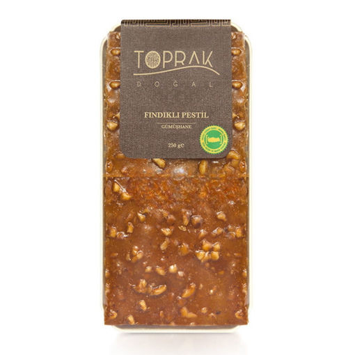 Toprak Doğal Gümüşhane Fındıklı Pestil 250 Gr nin resmi