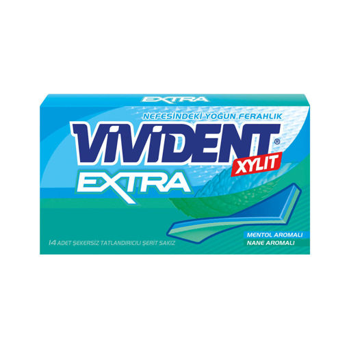 Vivident Şerit Sakız Extra 26 Gr nin resmi