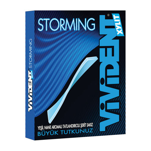 Vivident Storming Yeşil Nane 33 Gr nin resmi