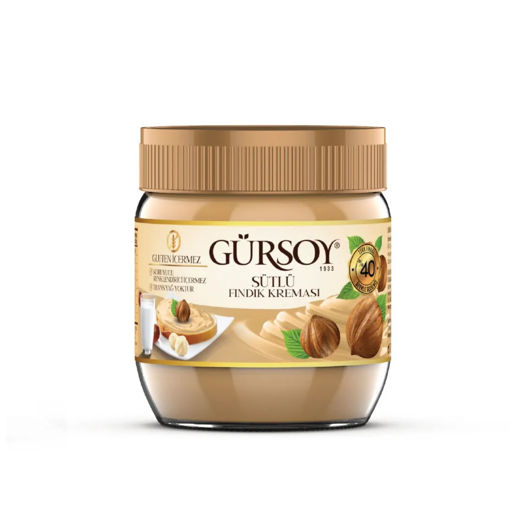 Gürsoy Sütlü Fındık Kreması 400 Gr nin resmi