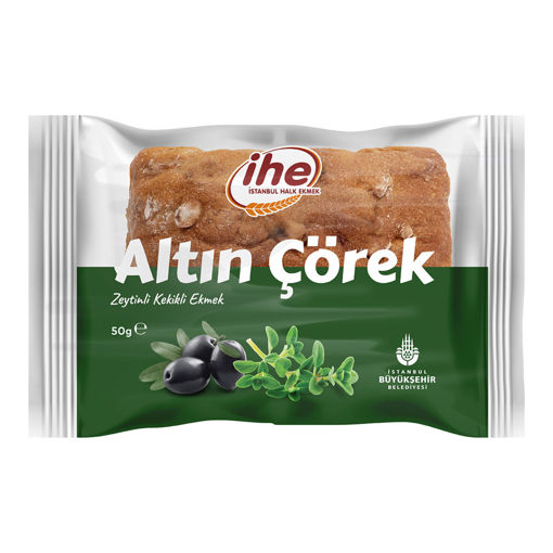 İhe Zeytinli Kekikli Altın Çörek 50 Gr nin resmi