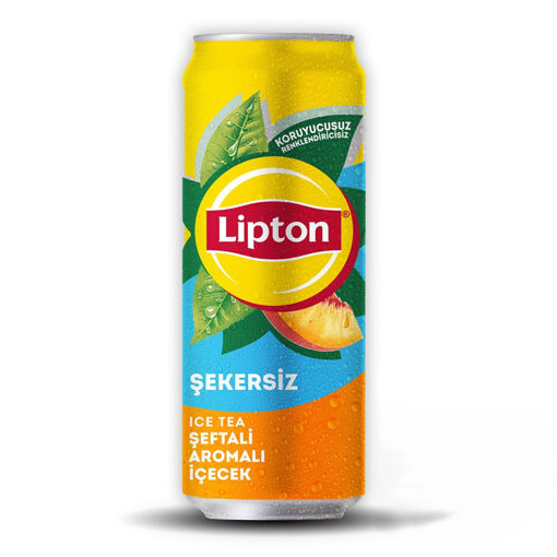Lipton Ice Tea Şekersiz Şeftali Aromalı Soğuk Çay 330 Ml nin resmi