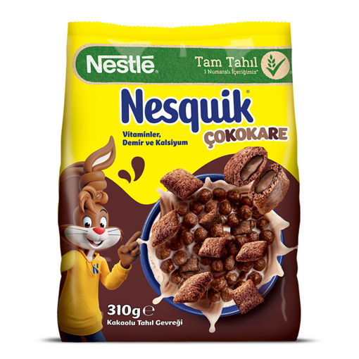 Nesquik Çokokare Çikolatalı Kahvaltılık Gevrek 310 Gr nin resmi
