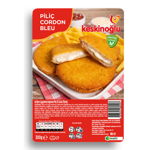 Keskinoğlu Piliç Cordon Bleu 300 Gr nin resmi