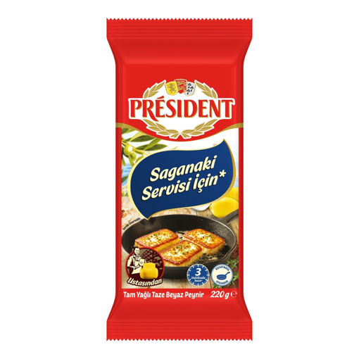 President Saganaki Servis Peyniri 220 Gr nin resmi