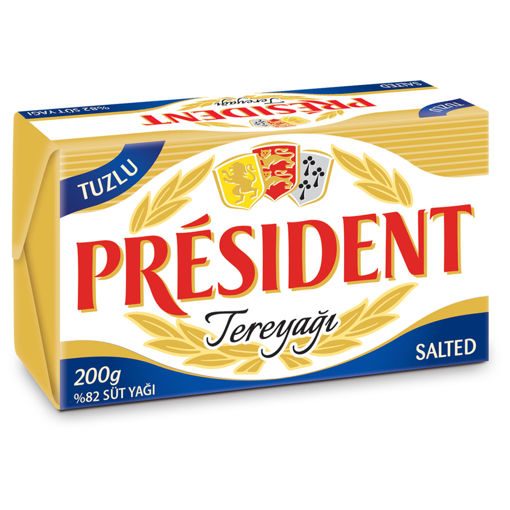 President Tuzlu Tereyağı 200 Gr nin resmi