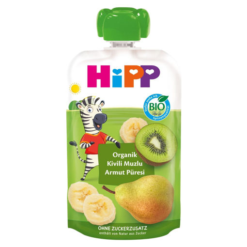 Hipp Organik Kivili Muzlu Armut Püresi 100 Gr nin resmi