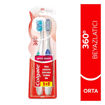 Colgate 360 Optik Beyaz Beyazlatıcı Orta Diş Fırçası 1+1 nin resmi